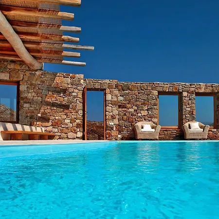 Luxury Mykonos Sunkissed Private Pool Kastro Vilă