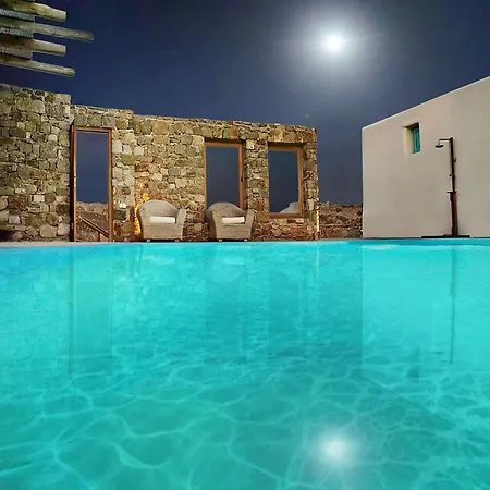 Luxury Mykonos Sunkissed Private Pool Kastro Vilă *